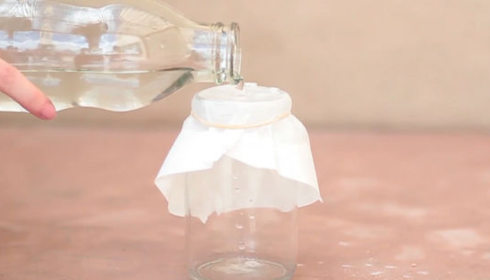 how to make a homemade water filter